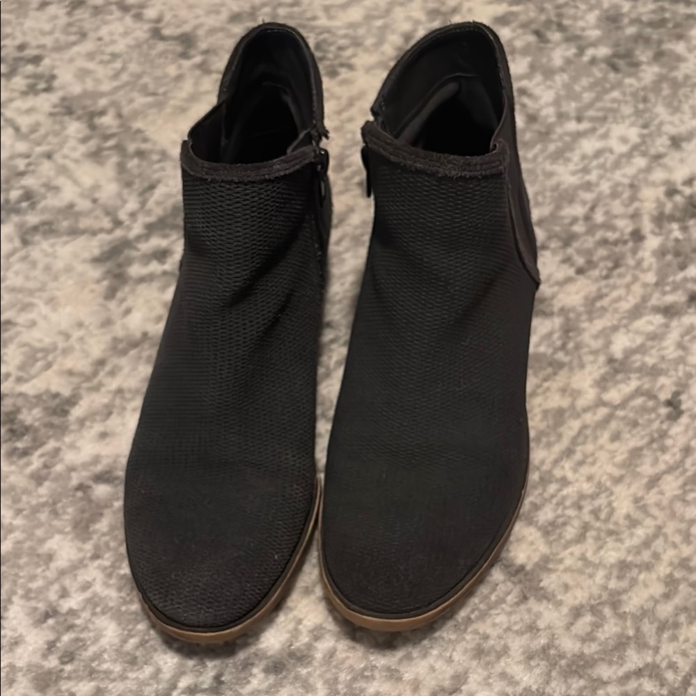 Women's Near Black Ankle Boots